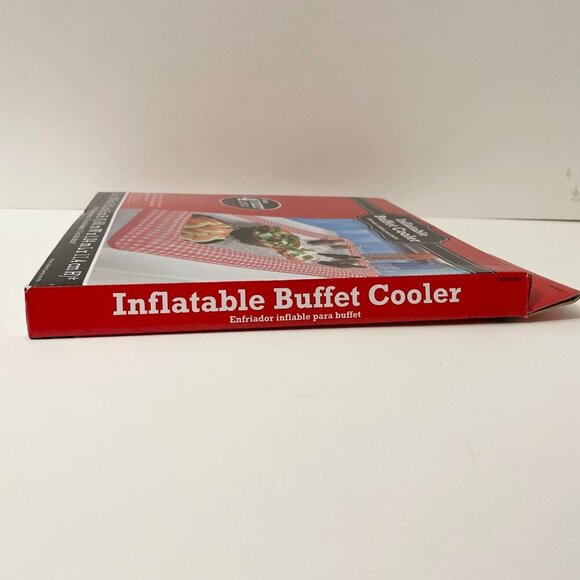 Amscan Inflatable Buffet Cooler over 4 Feet Long - Picture 6 of 16